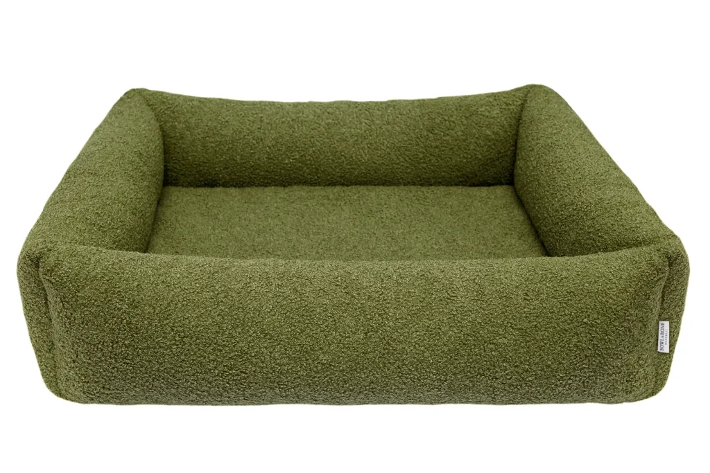 butelkowe zielone ortopedyczne legowisko dla psa z problemami stawów dla szczeniaka materiał z recyklingu